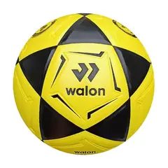 WALON - Pelota de Futbol # 5 - PU amarillo/negro