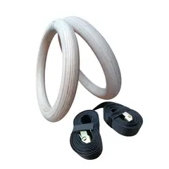 GENERICO - Anillas De Madera Aro Olimpico Gimnasia Crossfit Calistenia