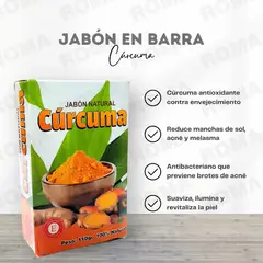 GENERICO - Jabón de cúrcuma 110 gr