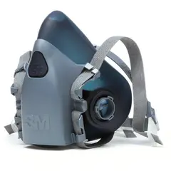 3M - RESPIRADOR MEDIA CARA  7503 TALLA LARGE DE SILICONA