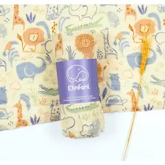 GENERICO - Muselina de algodón de bamboo para bebes y niños safari