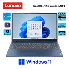 LENOVO - Laptop Intel Core I5 12va Gen Ideapad Slim 3 8Gb 512Gb Ssd 15.6" Fhd