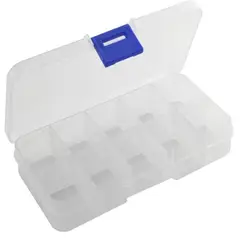 GENERICO - Dos Organizador de Joyas Transparente Rectangular