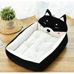 GENERICO - CAMA MASCOTA ZORRITO NEGRO L