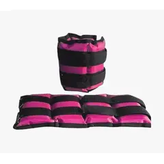 GENERICO - Tobilleras Muñequera de Arena de 1 kg Fucsia