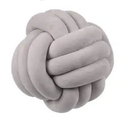 GENERICO - Cojín nudo rojo 30 cm