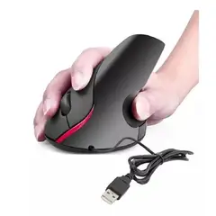 OEM - Mouse Vertical Plug and Play Optico Ergonomico con Cable USB