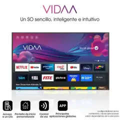 HISENSE - Televisor 43 43A4K LED FHD VIDAA