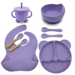 GENERICO - Set De Alimentación Para Bebe 6 Piezas