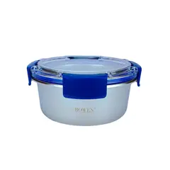 GENERICO - TAPER BOWEN ACERO INOXIDABLE CTAPA TRANSP REDONDO 700 ML