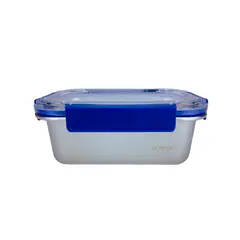 GENERICO - TAPER BOWEN ACERO INOXIDABLE CTAPA TRANSP RECTANGULAR 1.2 LT