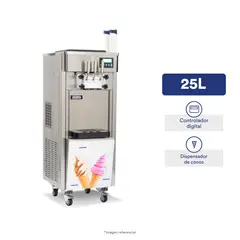 ILUMI - MAQUINA DE HELADO SOFT ILUM 25LTS