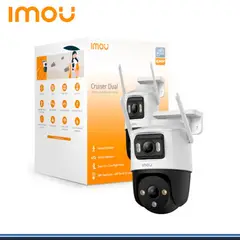 IMOU - Cámara Cruiser Dual Lens 6MP IPC-S7XN-6M0WED + Memoria de 128GB