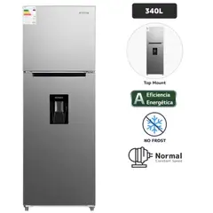 BLACKLINE - Refrigeradora 340L No Frost TM 340L Inox
