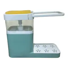 WELL BEING - Regalo a mamá DISPENSADOR DE LAVAVAJILLA CON ESPONJA