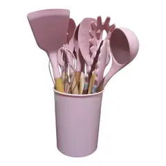 WELL BEING - Regalo a mamá SET DE CUCHARONES DE SILICONA 12 PIEZAS