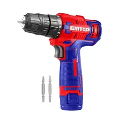 EMTOP - Taladro atornillador 10mm 12v