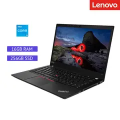 LENOVO - Laptop Reacondicionada Thinkpad T490 - Core i5 - 16gb ram - 256gb ssd