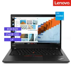 LENOVO - Laptop Reacondicionada Thinkpad T490 - Core i5 - 8gb ram - 256gb ssd
