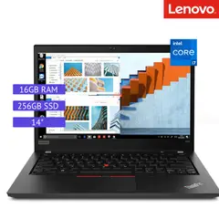 LENOVO - Laptop Reacondicionada Thinkpad T490 - Core i7 - 16gb ram - 256gb ssd