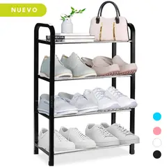 MINARI - Zapatera Estante Organizador 4 Niveles 16Z - Color Aleatorio