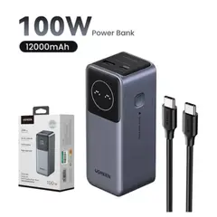 UGREEN - Power Bank 12000mAh 100W Carga Rapida Laptop Celular Portatil