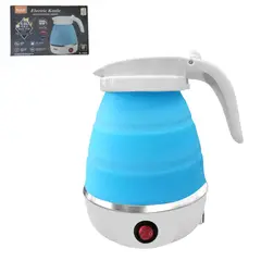 GENERICO - Hervidor De Agua Eléctrico Azul Plegable De Silicona - 1L