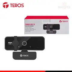 TEROS - CAMARA WEB TE-9072 RESOLUCIÓN 2K CONEXION USB 2.0