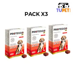 PROTEGGO - 10 A 20KG 3 MESES PACK X3