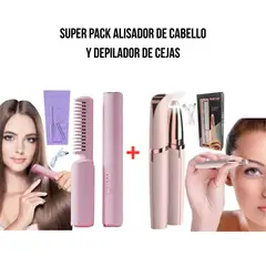 ROHS - Pack Peine Alisador + depilador de cejas
