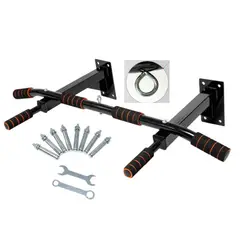 GENERICO - Barra Dominadas Pared Crossfit Rack C/ 1 Eslabon Multifuncion