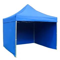 GENERICO - Toldo Plegable 3x3m con Paredes Moderno Resistente Protección Solar