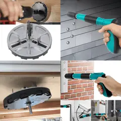 ROSH - Pack Potente Pistola Fulminante y Adaptador de Amoladora