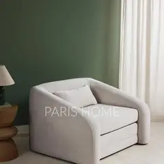 GENERICO - Sofá Cama 1 Cuerpo Foldz Tejido - Gris Claro