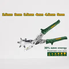 S/M - PERFORADORA DE CUERO MANUAL PARA CORREAS