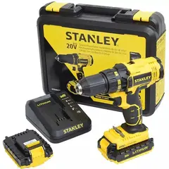 STANLEY - Taladro Percutor 12 20V 45Nm 2 Bat 13 Ah SCH20C2K-BR