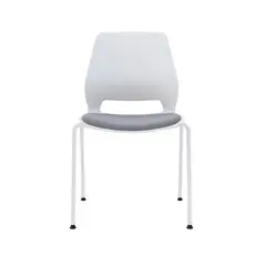 OFIDEAS - Silla de Oficina Fija Interlocutora Marly Tapiz Gris Ofideas