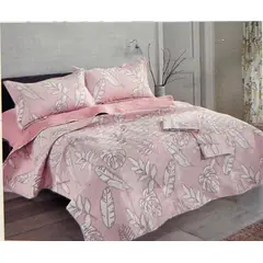 MINGDA - Set de Cubrecama 2pz + Sabanas + Fundas 5 Piezas 100% Algodón