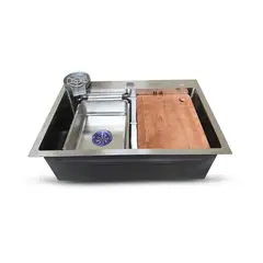 FRATELLI - LAVADERO DE COCINA ACERO INOX.SATINADO MVL-6845S