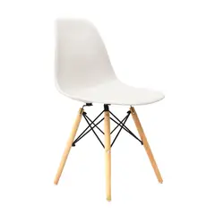 OFIDEAS - Silla de Comedor Eames Blanco