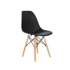 OFIDEAS - Silla de Comedor Eames Negro