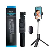 GENERICO - Trípode SelfieStick 2 En 1 Bluetooth Q07