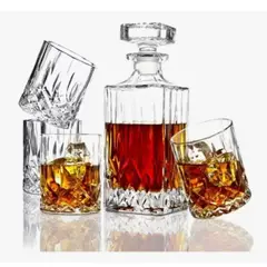 GENERICO - Decantador de whisky con Vasos