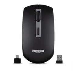 MICRONICS - Mouse Inalambrico CAPRICE MIC M713-3M BT WIFI Recargable