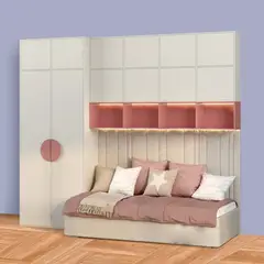 GENERICO - Camarote Infantil Bolzano+ Estante 1.5 plz