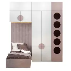 GENERICO - Camarote Infantil Matera+ Estante 1.5 plz