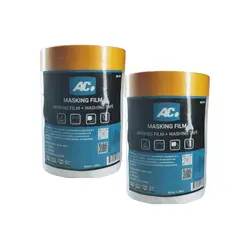 AC - MASKING FILM MULTIUSOS 55 CM x 20M PLASTICO PARA ENMASCARAR (PACK X 2)