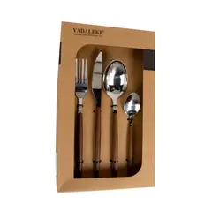 ICHIMATSU - Set Cubiertos x16 Pzas mMadera Cutlery
