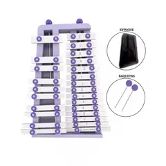 VENTURI - XILÓFONO CROMÁTICO ORIGINAL LILA "VENTURI" 2/8 DE 25 NOTAS