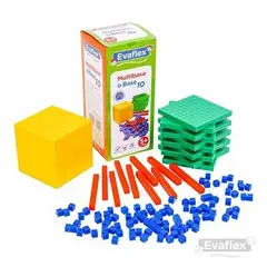 EVAFLEX - Juguete Educativo Matemático Multibase 10 en caja